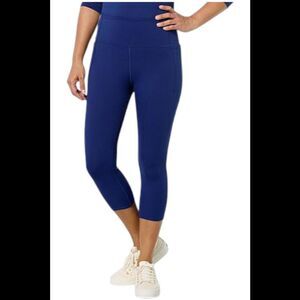 Joy Performance Women's Luxe Capri w/Perfect Pockets Navy - Regular